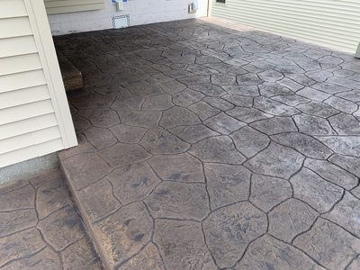 Stamped Patio