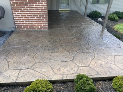 Stamped Patio